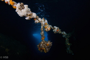 The rope in the cave. by Mehmet Salih Bilal 